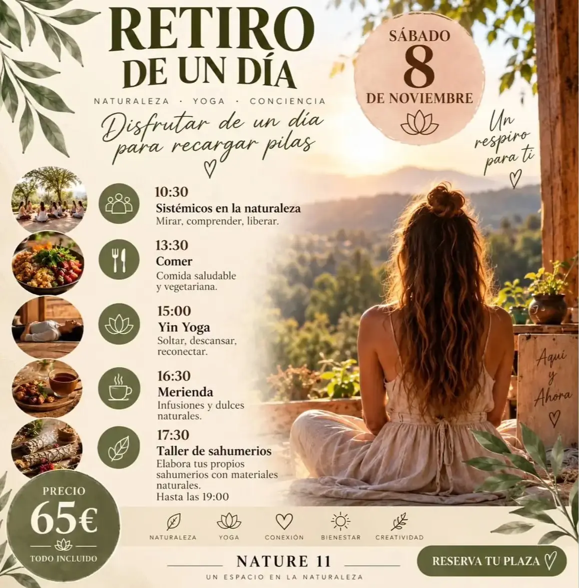 Retiro de un día